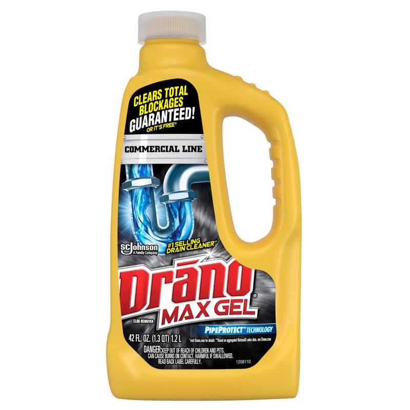 Drano Commercial Line Gel Clog Remover 42 fl. oz.