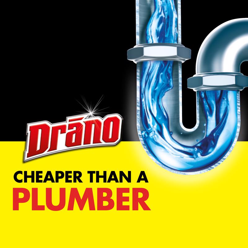 Drano Commercial Line Gel Clog Remover 42 fl. oz.