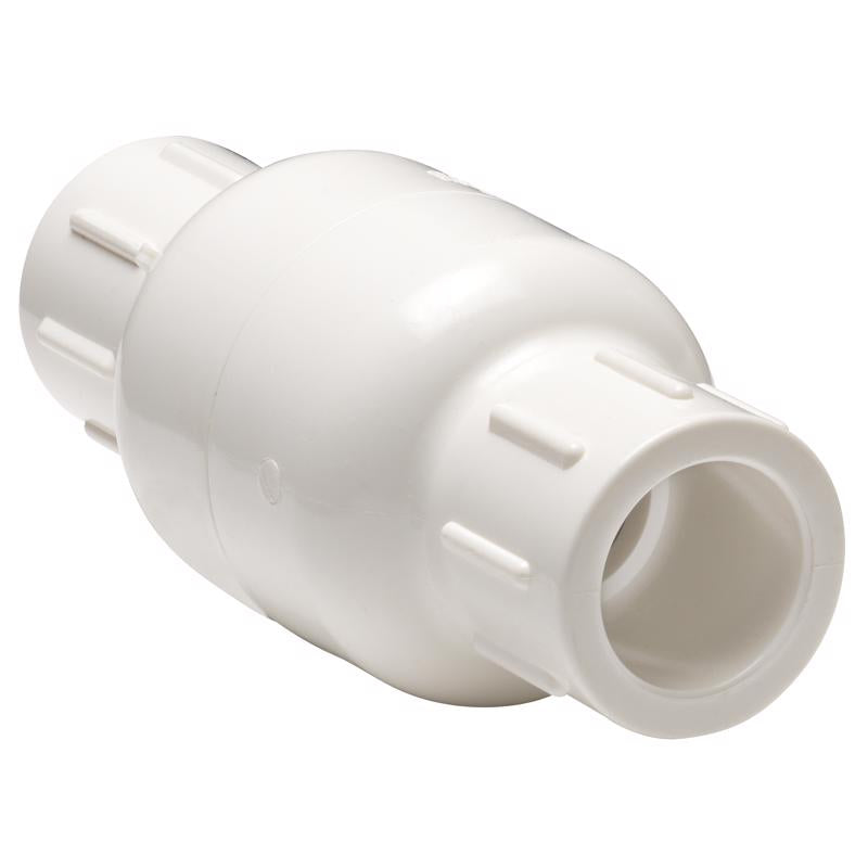 Homewerks 3/4 in. D X 3/4 in. D Solvent PVC Spring Loaded Check Valve