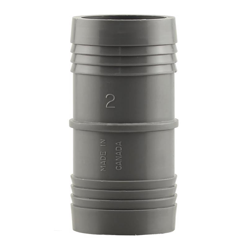 Boshart Industries 2 in. Insert X 2 in. D Insert Polypropylene 4 in. Coupling