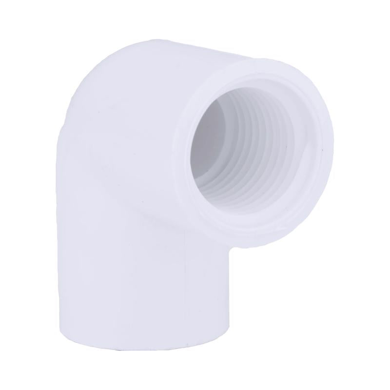 Charlotte Pipe Schedule 40 1/2 in. FPT X 1/2 in. D FPT PVC Elbow