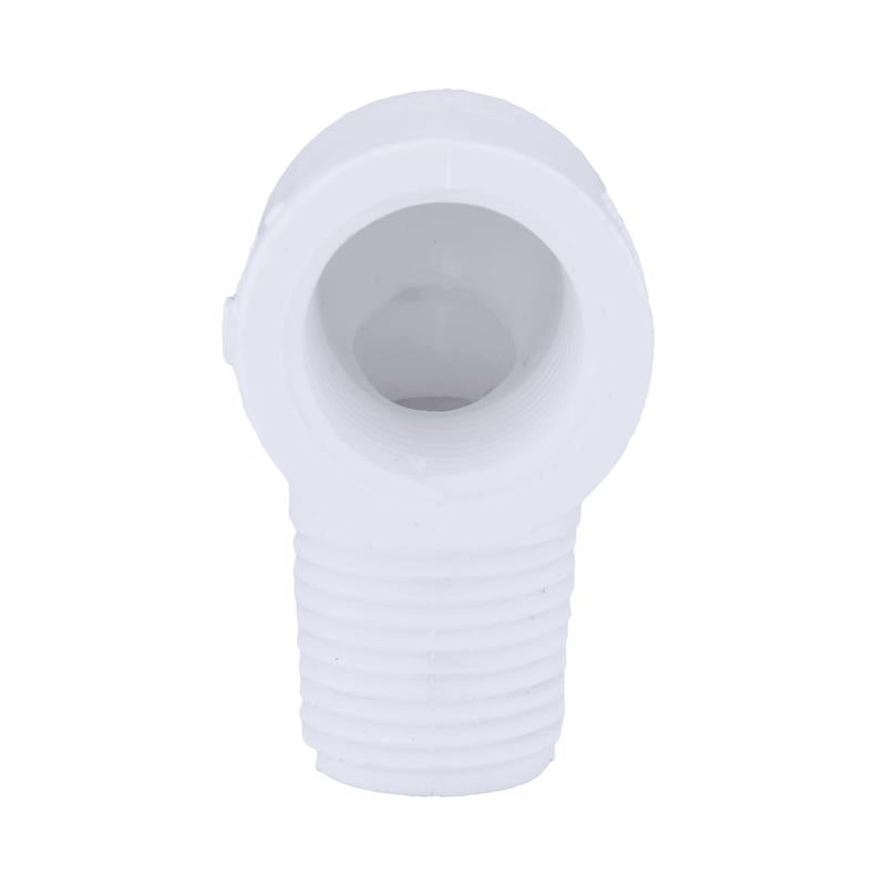 Charlotte Pipe Schedule 40 3/4 in. MPT X 3/4 in. D FPT PVC Street Elbow