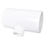 Charlotte Pipe Schedule 40 2 in. Slip X 2 in. D Slip PVC Reducing Tee