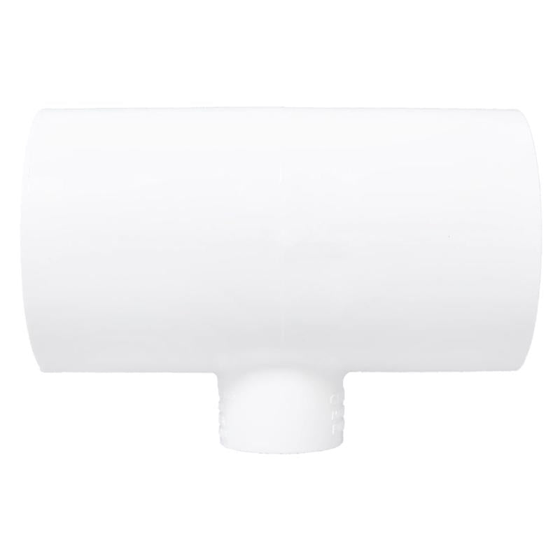 Charlotte Pipe Schedule 40 2 in. Slip X 2 in. D Slip PVC Reducing Tee