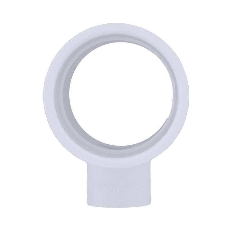 Charlotte Pipe Schedule 40 1/2 in. Slip X 1-1/2 in. D Slip PVC Reducing Tee