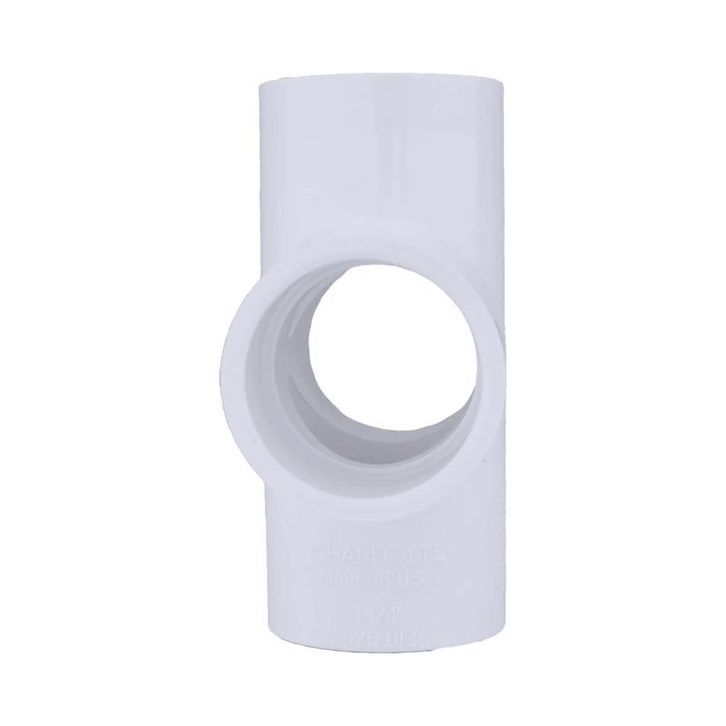 Charlotte Pipe Schedule 40 1/2 in. Slip X 1/2 in. D Slip PVC Cross