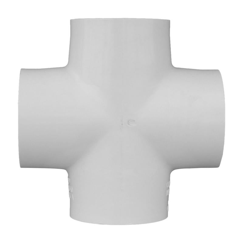 Charlotte Pipe Schedule 40 1-1/2 in. Slip X 1-1/2 in. D Slip PVC Cross