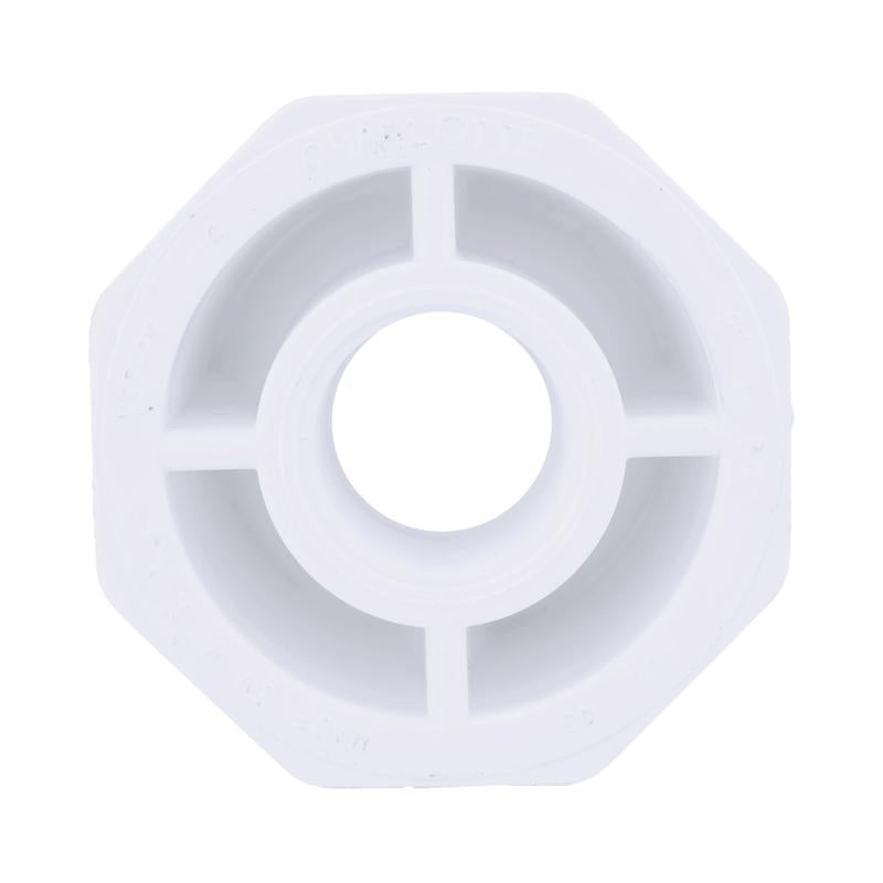 Charlotte Pipe Schedule 40 2 in. Spigot X 3/4 in. D FPT PVC Reducing Bushing