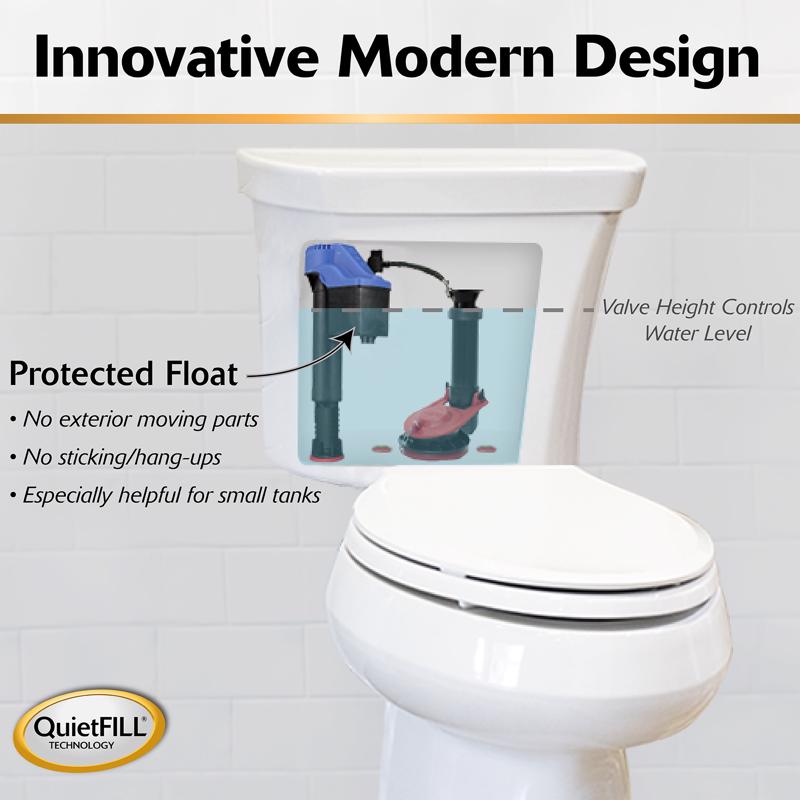 Korky Genuine TOTO Universal Toilet Fill Valve
