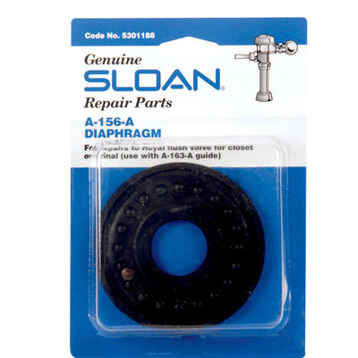 Sloan Regal Diaphragm Black Rubber