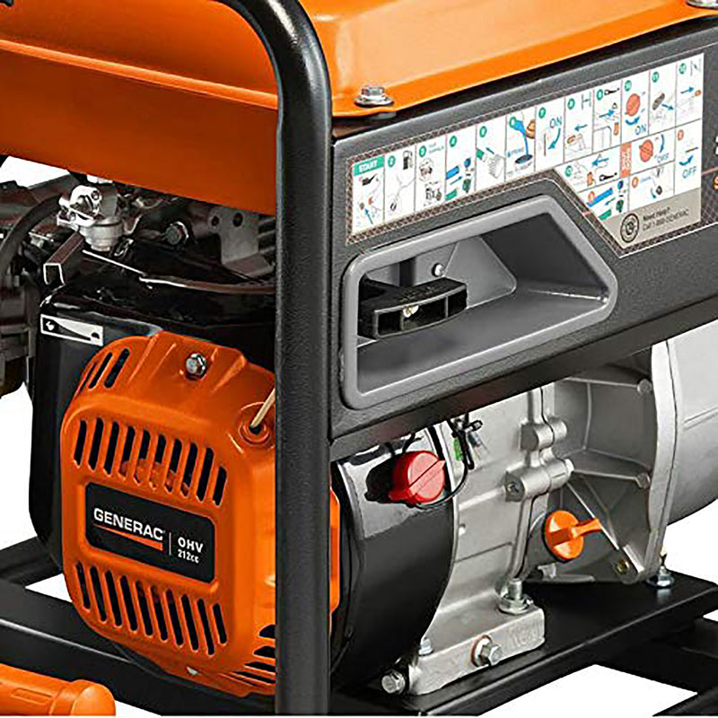 Generac Semi-Trash 6 HP 158 gpm Aluminum Automatic Gas Water Pump