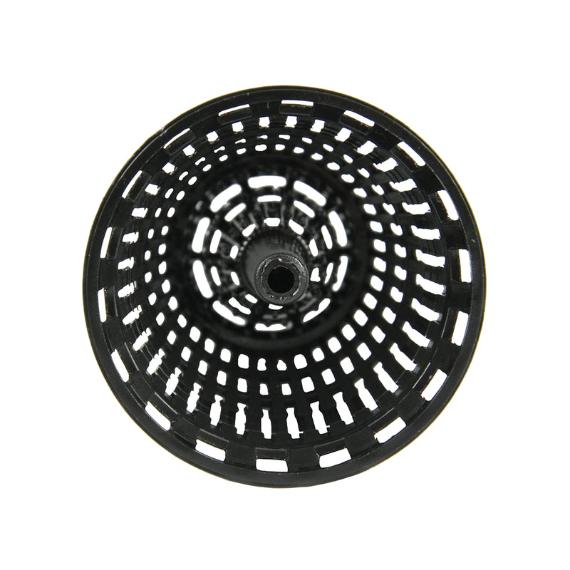 Danco 2-1/4 in. D Black Plastic Hair Catcher