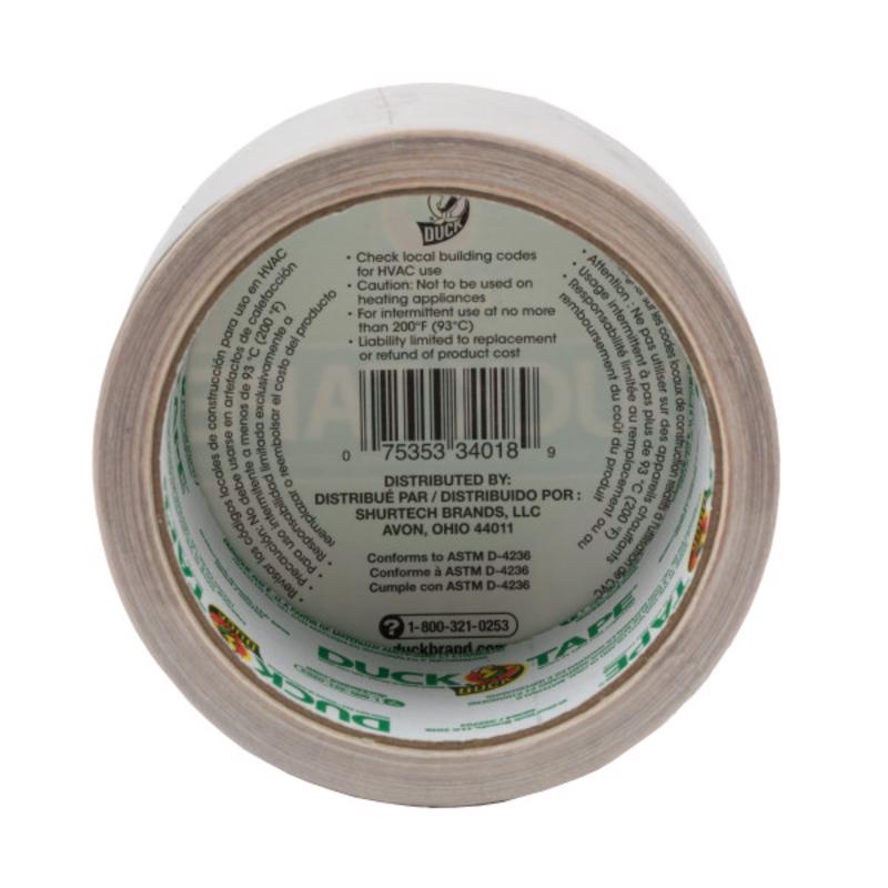 Duck 1.88 in. W X 10 yd L Brown Woodgrain Duct Tape