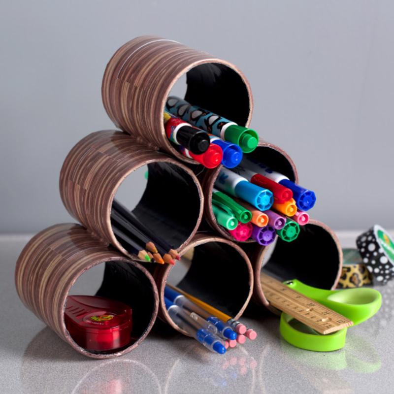 Duck 1.88 in. W X 10 yd L Brown Woodgrain Duct Tape