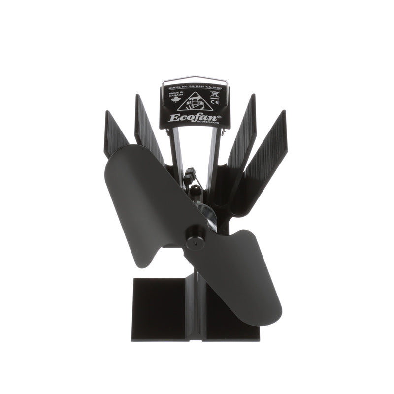 Ecofan AirMax Aluminum Heat Powered Wood Stove Fan