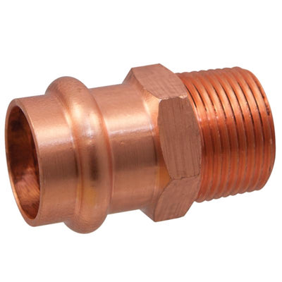 NIBCO 1 in. CTS X 1 in. D Male Copper Coupling