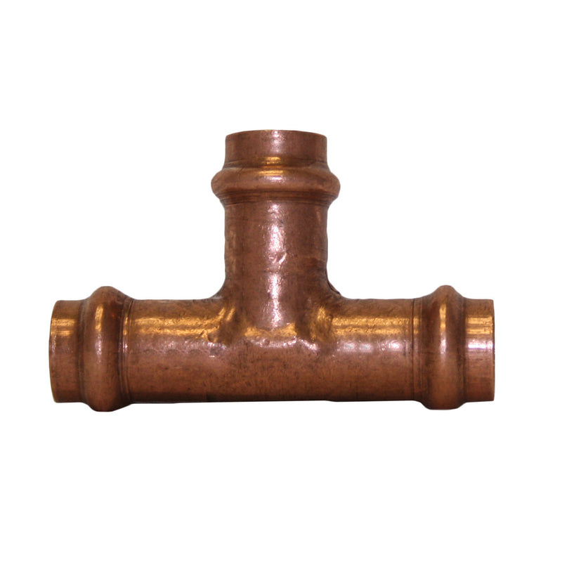 NIBCO 1 in. CTS X 1 in. D CTS/Press Copper Tee