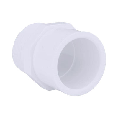 Charlotte Pipe Schedule 40 1-1/2 in. MPT X 1-1/4 in. D Slip PVC Pipe Adapter