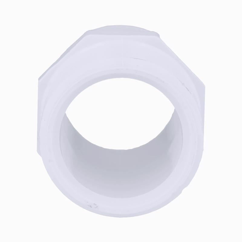 Charlotte Pipe Schedule 40 2 in. MPT X 1-1/2 in. D Slip PVC Pipe Adapter