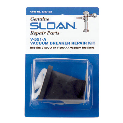 Sloan Vacuum Breaker Repair Kit Black Plastic/Rubber