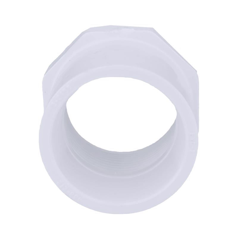Charlotte Pipe Schedule 40 1-1/2 in. Spigot X 1-1/4 in. D FPT PVC Reducing Bushing