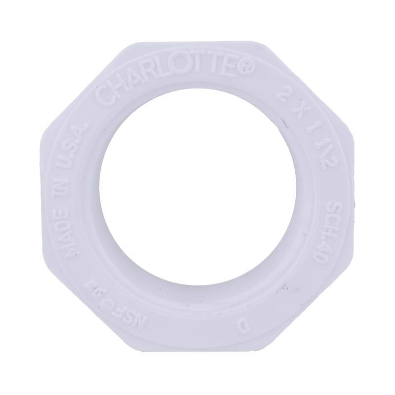 Charlotte Pipe Schedule 40 2 in. Spigot X 1-1/2 in. D FPT PVC Reducing Bushing