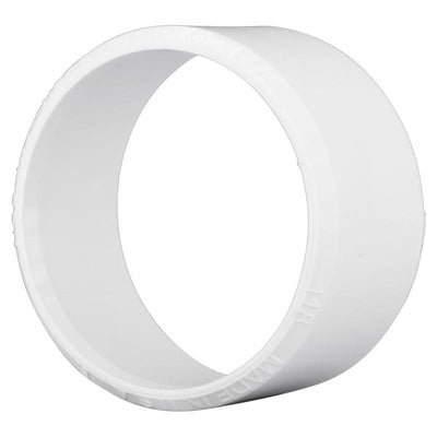 Charlotte Pipe 4 in. Spigot X 4 in. D Hub PVC Adapter Bushing