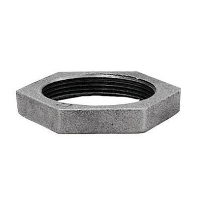 STZ Industries 3/4 in. FIP each X 3/4 in. D FIP Galvanized Malleable Iron Lock Nut