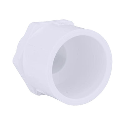 Charlotte Pipe Schedule 40 3/4 in. MPT X 1 in. D Slip PVC Pipe Adapter