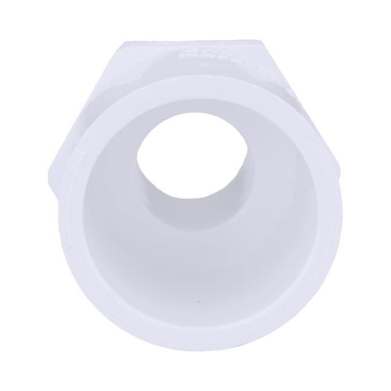 Charlotte Pipe Schedule 40 3/4 in. MPT X 1 in. D Slip PVC Pipe Adapter