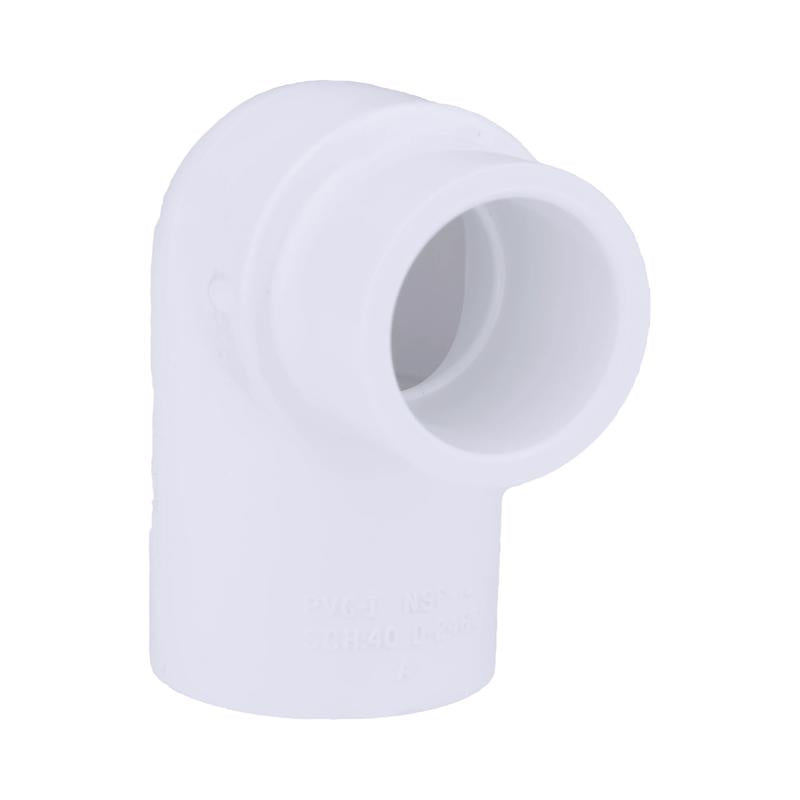 Charlotte Pipe Schedule 40 3/4 in. Slip X 1/2 in. D Slip PVC 90 Degree Elbow
