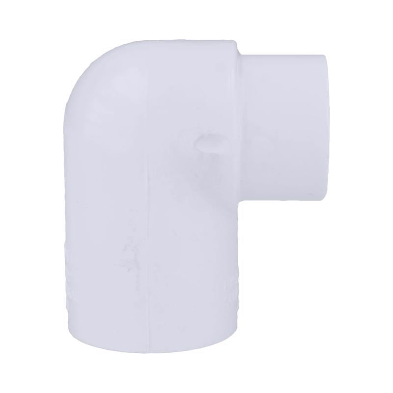 Charlotte Pipe Schedule 40 3/4 in. Slip X 1/2 in. D Slip PVC 90 Degree Elbow