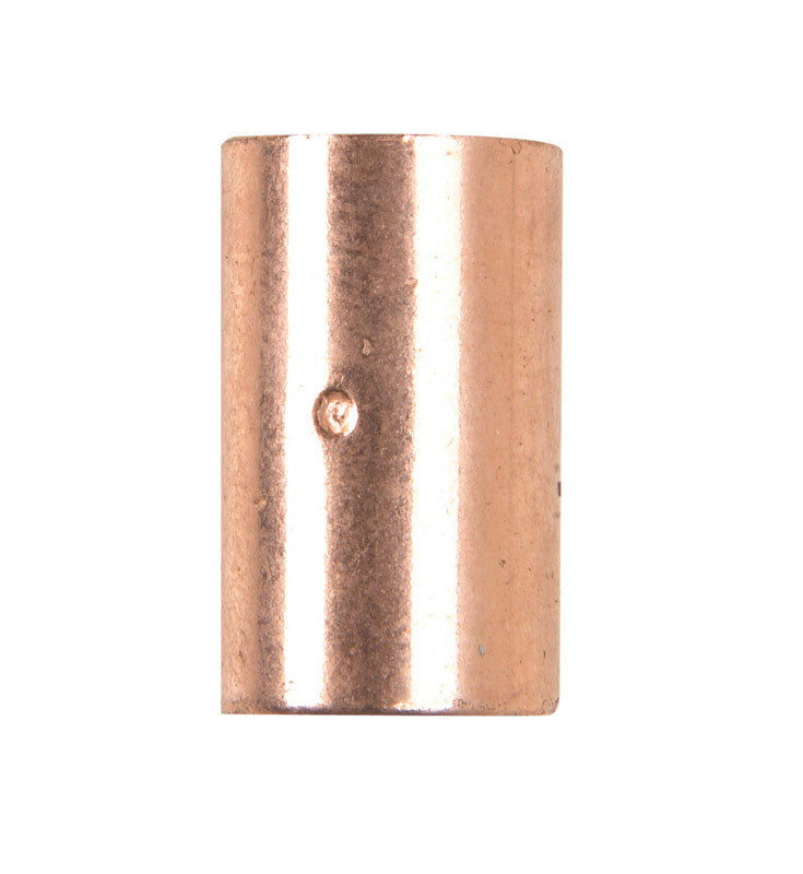 NIBCO 1/4 in. Sweat X 1/4 in. D Sweat Copper Coupling with Stop