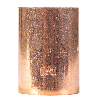 NIBCO 1-1/4 in. Sweat X 1-1/4 in. D Sweat Copper Coupling with Stop