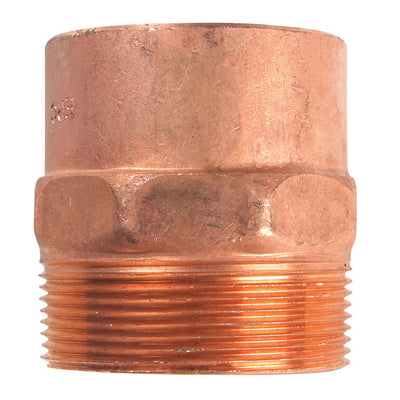 NIBCO 2 in. Copper X 2 in. D MIP Copper Pipe Adapter