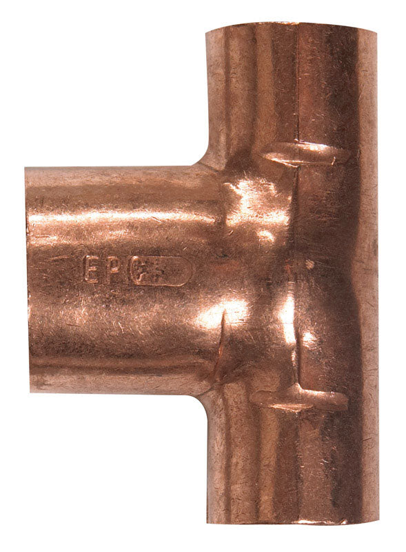 NIBCO 1/2 in. Sweat X 1/2 in. D Sweat Copper Reducing Tee