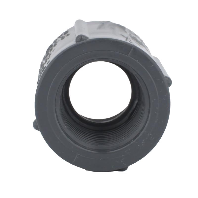 Charlotte Pipe Schedule 80 1/2 in. FPT X 1/2 in. D FPT PVC Coupling