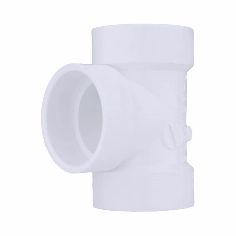 Charlotte Pipe Schedule 40 1-1/2 in. Hub pc X 1-1/2 in. D Hub PVC Vent Tee