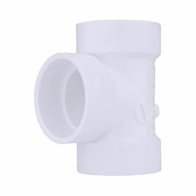 Charlotte Pipe Schedule 40 1-1/2 in. Hub pc X 1-1/2 in. D Hub PVC Vent Tee