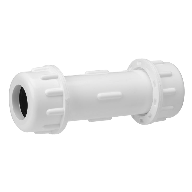 Homewerks Schedule 40 2-1/2 in. Compression X 2-1/2 in. D Compression PVC Repair Coupling