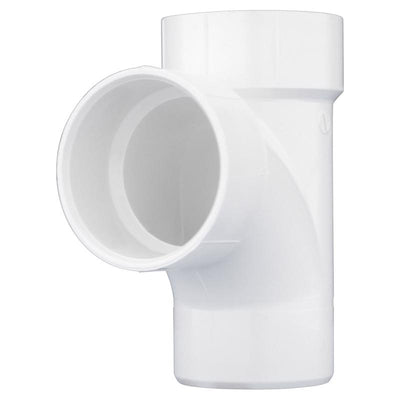 Charlotte Pipe Schedule 40 1-1/2 in. Hub X 1-1/2 in. D Hub PVC Sanitary Street Tee