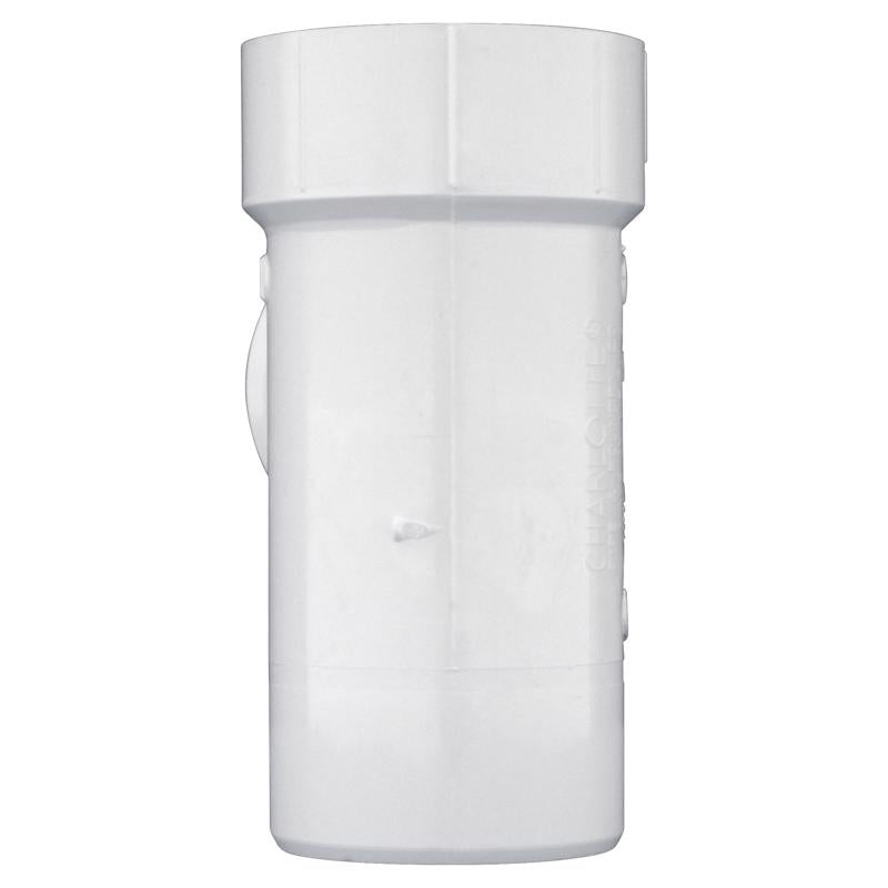 Charlotte Pipe Schedule 40 1-1/2 in. Hub X 1-1/2 in. D Hub PVC Sanitary Street Tee