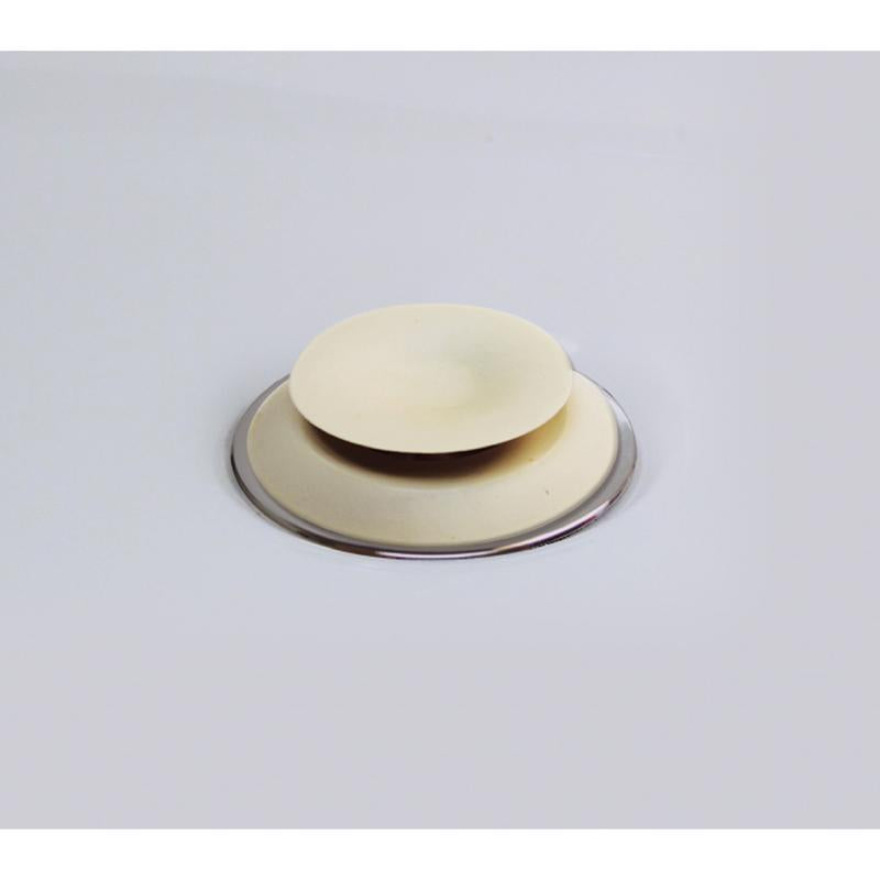 Keeney 1 in. White Rubber Lavatory Pop Up Stopper
