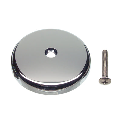 Danco 2 in. D X 0.75 in. L Plastic Overflow Faceplate
