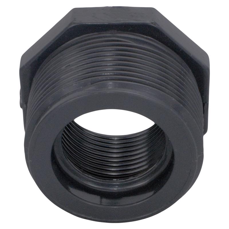 Charlotte Pipe Schedule 80 1-1/2 in. MPT X 1 in. D FPT PVC 7 in. Reducing Bushing