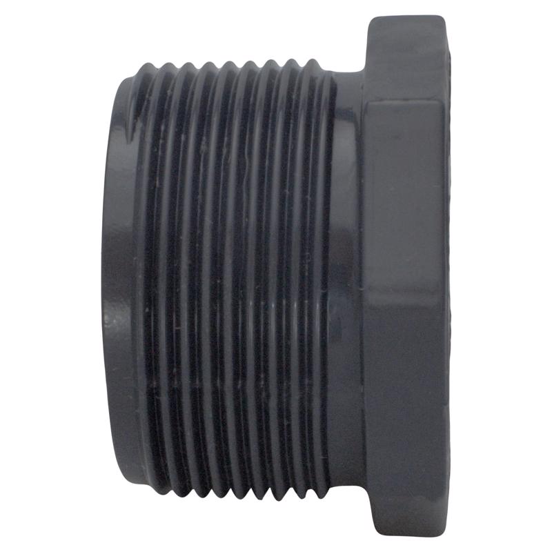 Charlotte Pipe Schedule 80 1-1/2 in. MPT X 1 in. D FPT PVC 7 in. Reducing Bushing