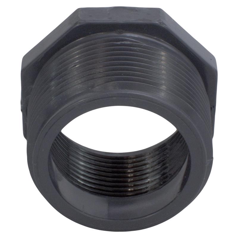 Charlotte Pipe Schedule 80 2 in. MPT X 1-1/2 in. D FPT PVC 7 in. Reducing Bushing