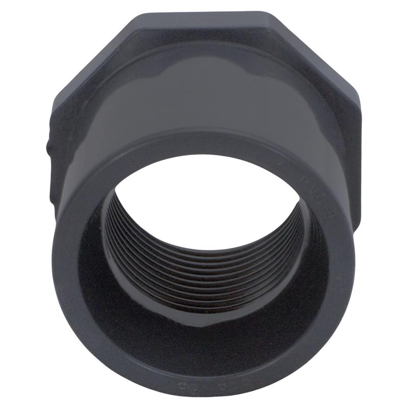 Charlotte Pipe Schedule 80 1-1/4 in. Spigot X 1 in. D FPT PVC Reducing Bushing