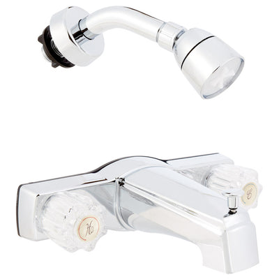 American Brass 2-Handle Chrome Plated Bath Faucet
