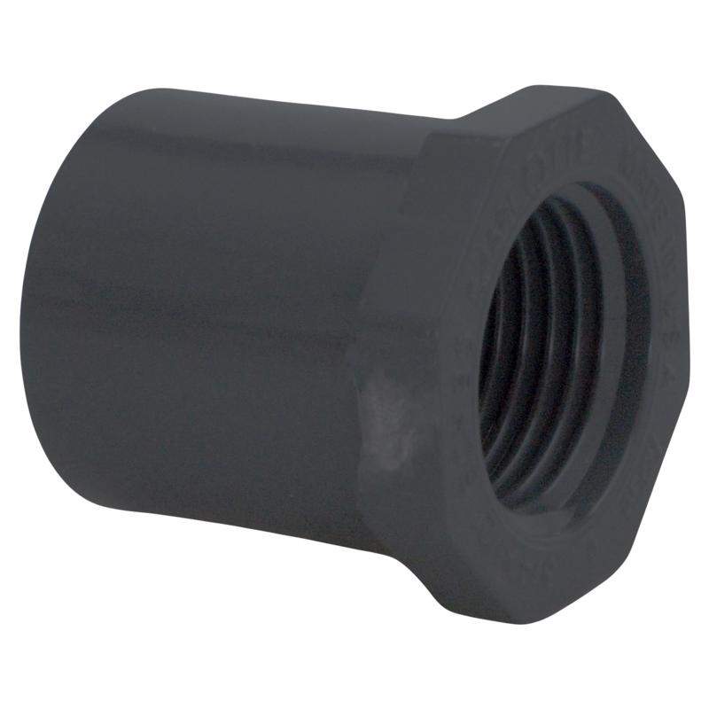 Charlotte Pipe Schedule 80 3/4 in. Spigot X 1/2 in. D FPT PVC Reducing Bushing